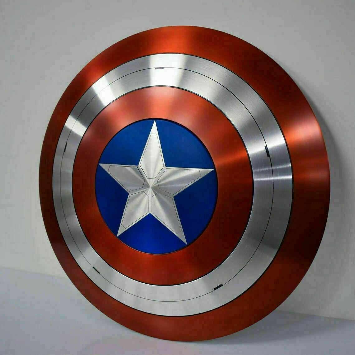 Captain America’s Shield Metal 1:1,MCU Captain America Shield Movie Prop style - collectiblegiftitems