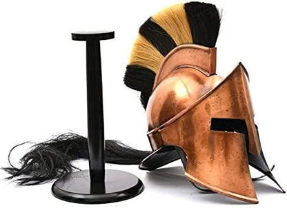 300 Movie Great King Leonidas Spartan Helmet~Fully Functional Medieval Copper Antique Helmet~ Solid Steel with Inner Leather Liner Helmet - collectiblegiftitems