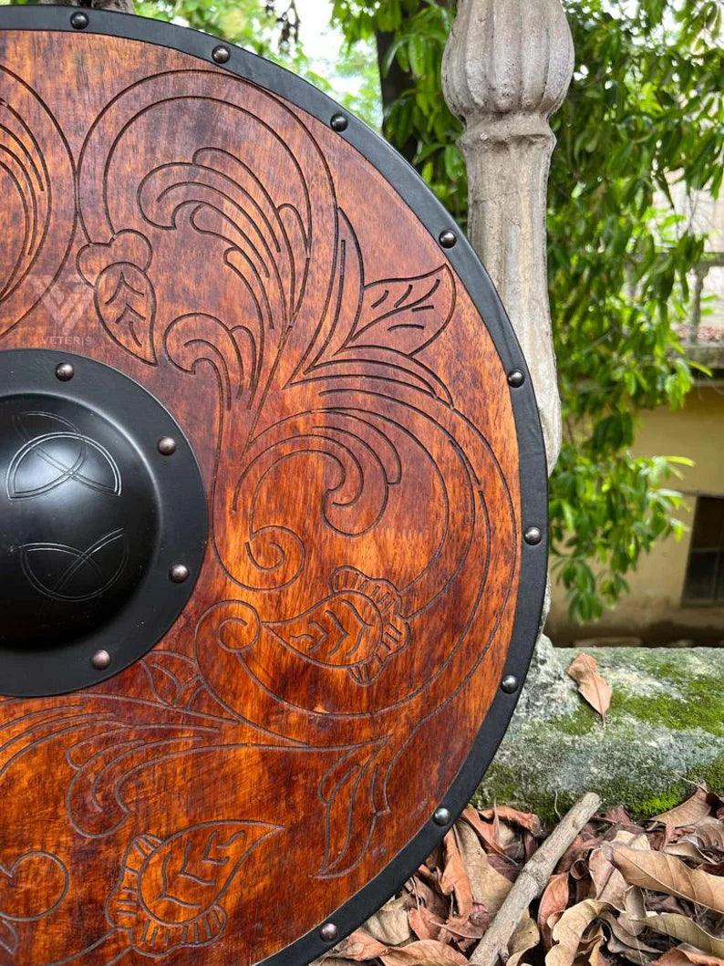 handmade viking shield