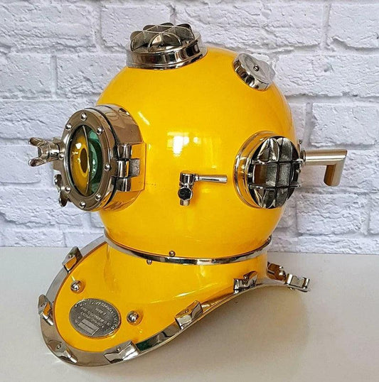 Diving Helmet US Navy Mark V Deep Sea Diver's Helmet - collectiblegiftitems