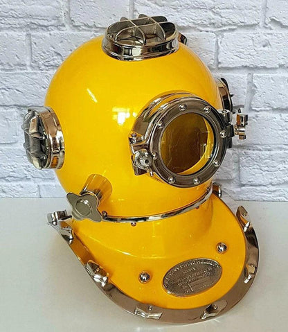 Diving Helmet US Navy Mark V Deep Sea Diver's Helmet - collectiblegiftitems