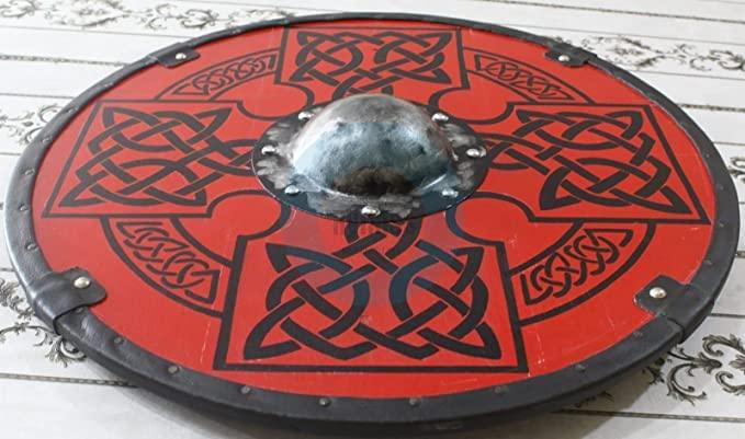 Medieval Viking Armor Shield Medieval, 24'' - collectiblegiftitems