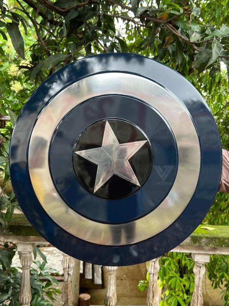 Captain America New Color Shield Replica | Movie Prop America Shield Collectible - collectiblegiftitems