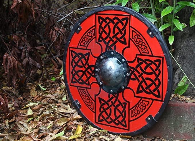 Medieval Viking Armor Shield Medieval, 24'' - collectiblegiftitems