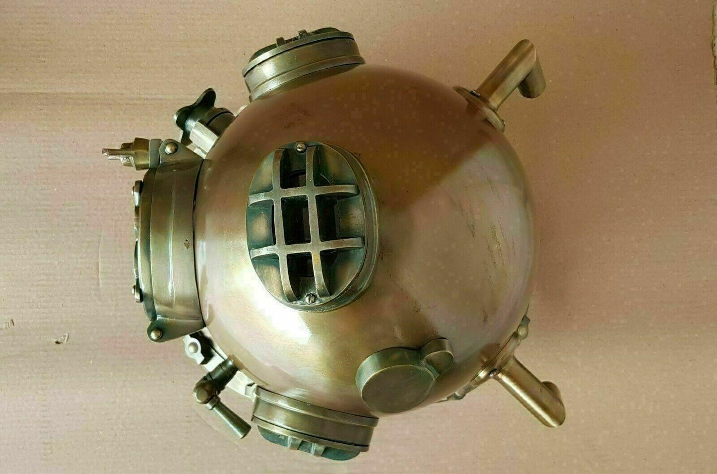 Boston Diving Helmet USA Navy Mark V ~ Morse Deep Marine - collectiblegiftitems