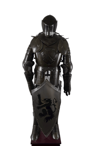 Black Knight Suit of Armor - Wearable- 15th Century - collectiblegiftitems