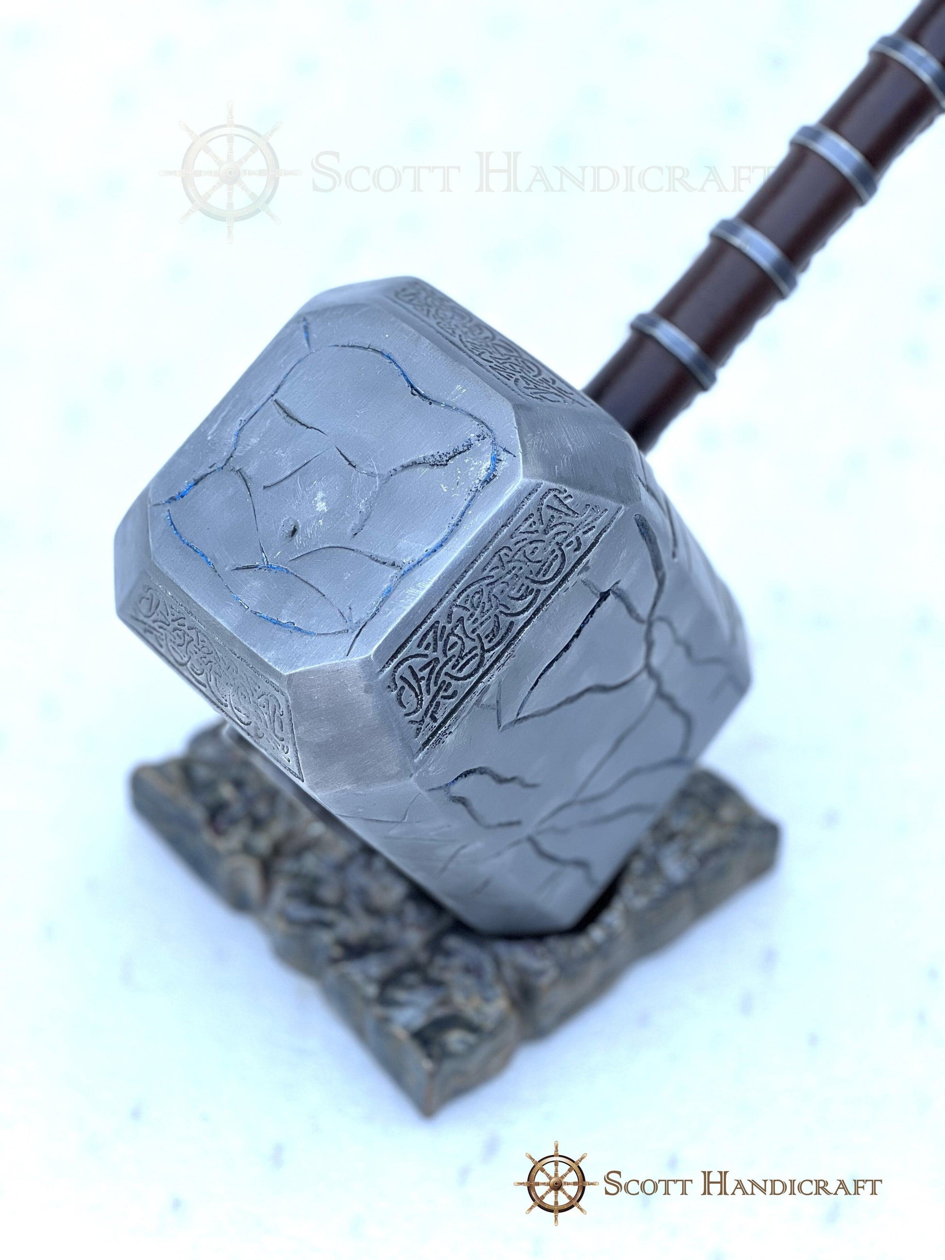 GOD OF THUNDER HAMMER - CRACKED VERSION - collectiblegiftitems