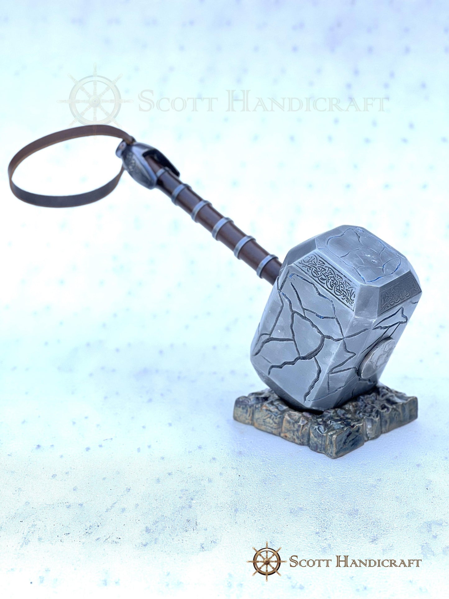 GOD OF THUNDER HAMMER - CRACKED VERSION - collectiblegiftitems