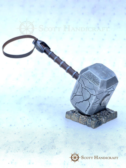 GOD OF THUNDER HAMMER - CRACKED VERSION - collectiblegiftitems