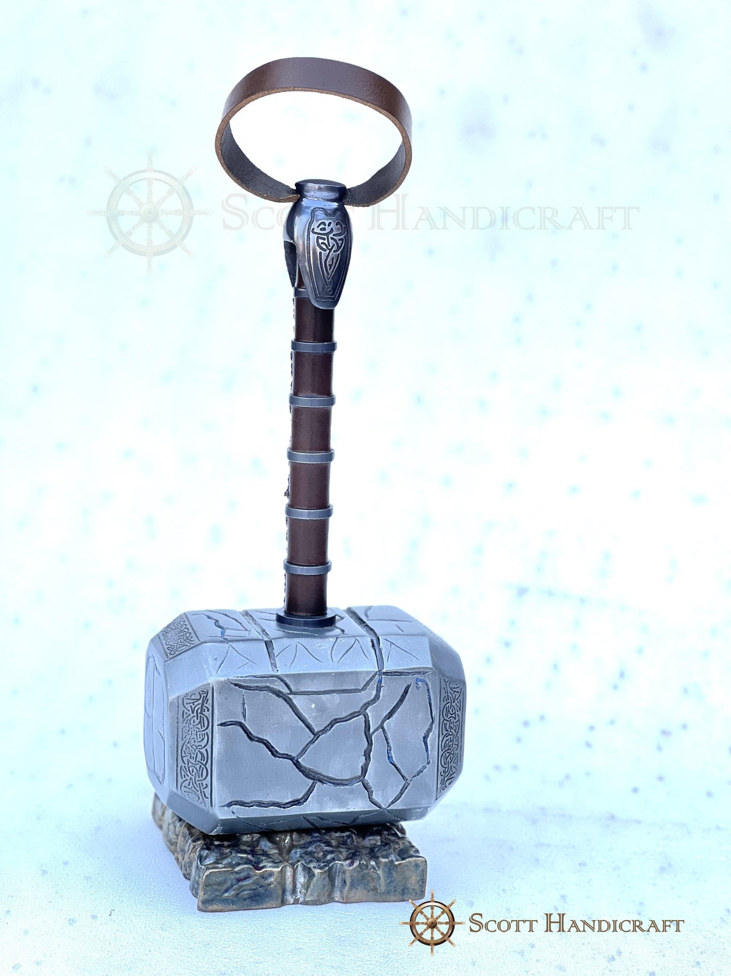 GOD OF THUNDER HAMMER - CRACKED VERSION - collectiblegiftitems