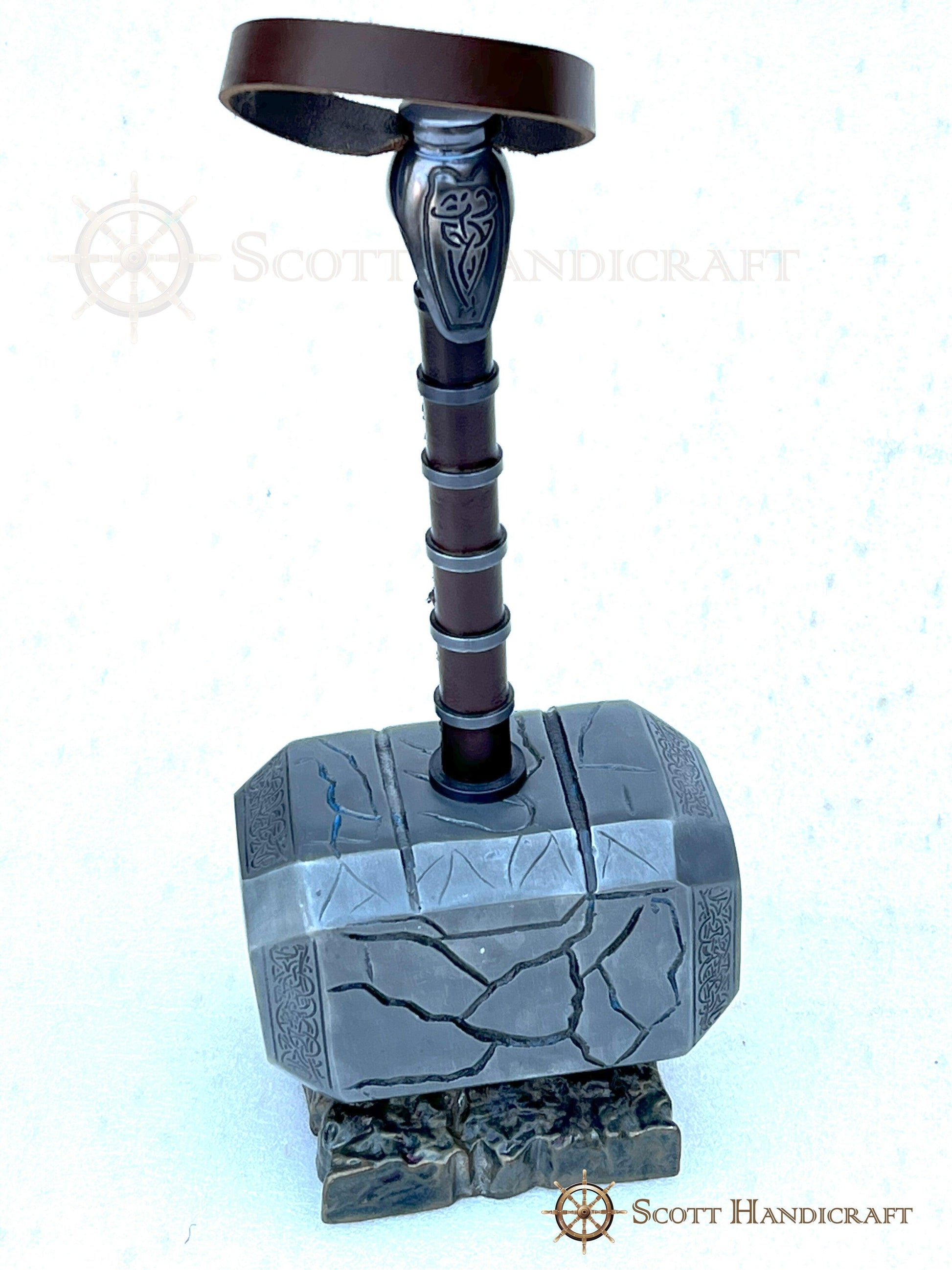 GOD OF THUNDER HAMMER - CRACKED VERSION - collectiblegiftitems