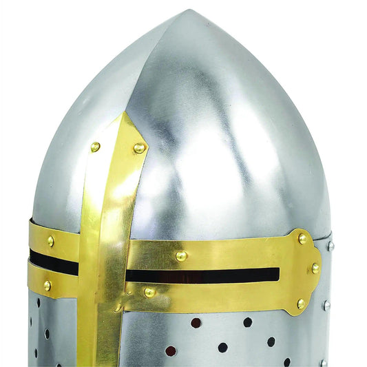 Medieval Crusader Armor Helmet - collectiblegiftitems