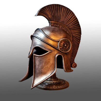 Medieval Greek Corinthian Ancient Greece Warrior Helmet - collectiblegiftitems