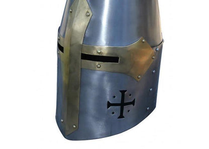 Crusader Templar Knight Helmet - collectiblegiftitems