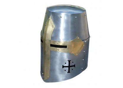 Crusader Templar Knight Helmet - collectiblegiftitems