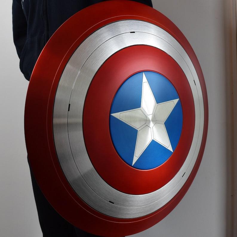 Captain America Shield The Falcon and The Winter Soldier Shield EndGame Metal Shield Replica - collectiblegiftitems