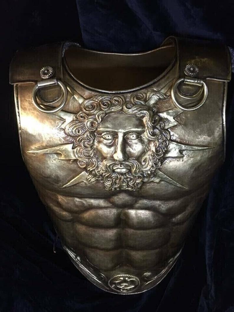 Medieval Armor Roman Cuirass Reenactment Knight Breastplate Outfit Costume - collectiblegiftitems