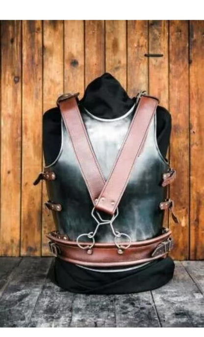 Medieval Warrior Guts Berserk Steel Knight Cuirass Body Armor Breastplate Battle Antique - collectiblegiftitems