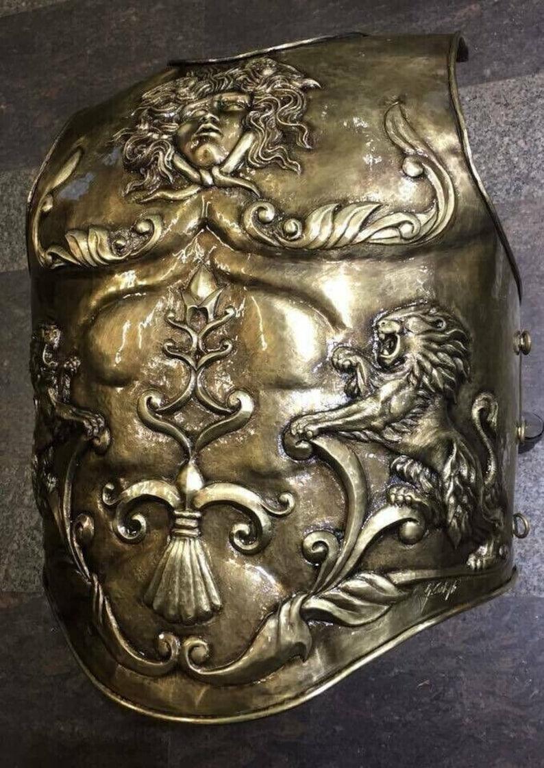 Medieval Armor Roman Cuirass Knight Breastplate Outfit Costume - collectiblegiftitems