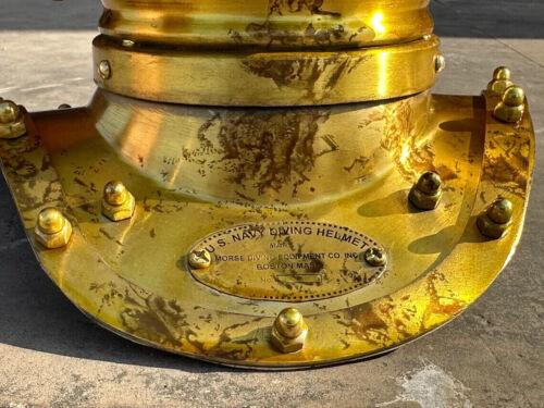 7'' Diving Divers Helmet U.S Navy Mark V Deep Sea Antique Scuba Vintage Gift - collectiblegiftitems