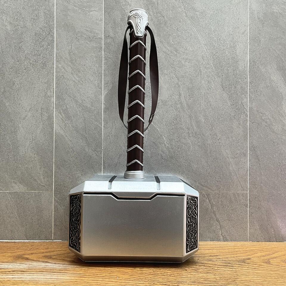 Thor Hammer Mjolnir Prop Replica 1:1 Solid Power Authentic Avengers Perfect for Gift, Collectors, Halloween, and Cosplay - collectiblegiftitems